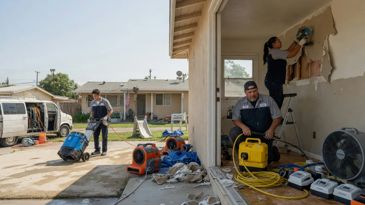 Water Damage Restoration in Baskin, LA near me